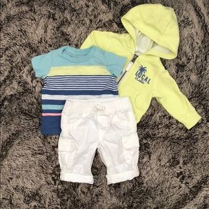 Baby boys 3 piece outfit